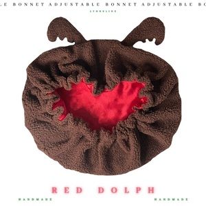 Red Doplh Adjustable Bonnet